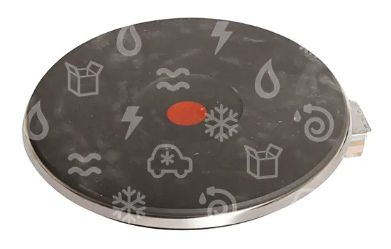 plotna E.G.O. 1222463019, 2600 W/400 V, d = 220 mm